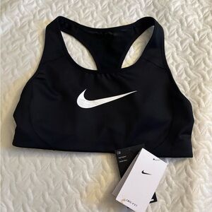 Nike Women's Black and White Sports Bra